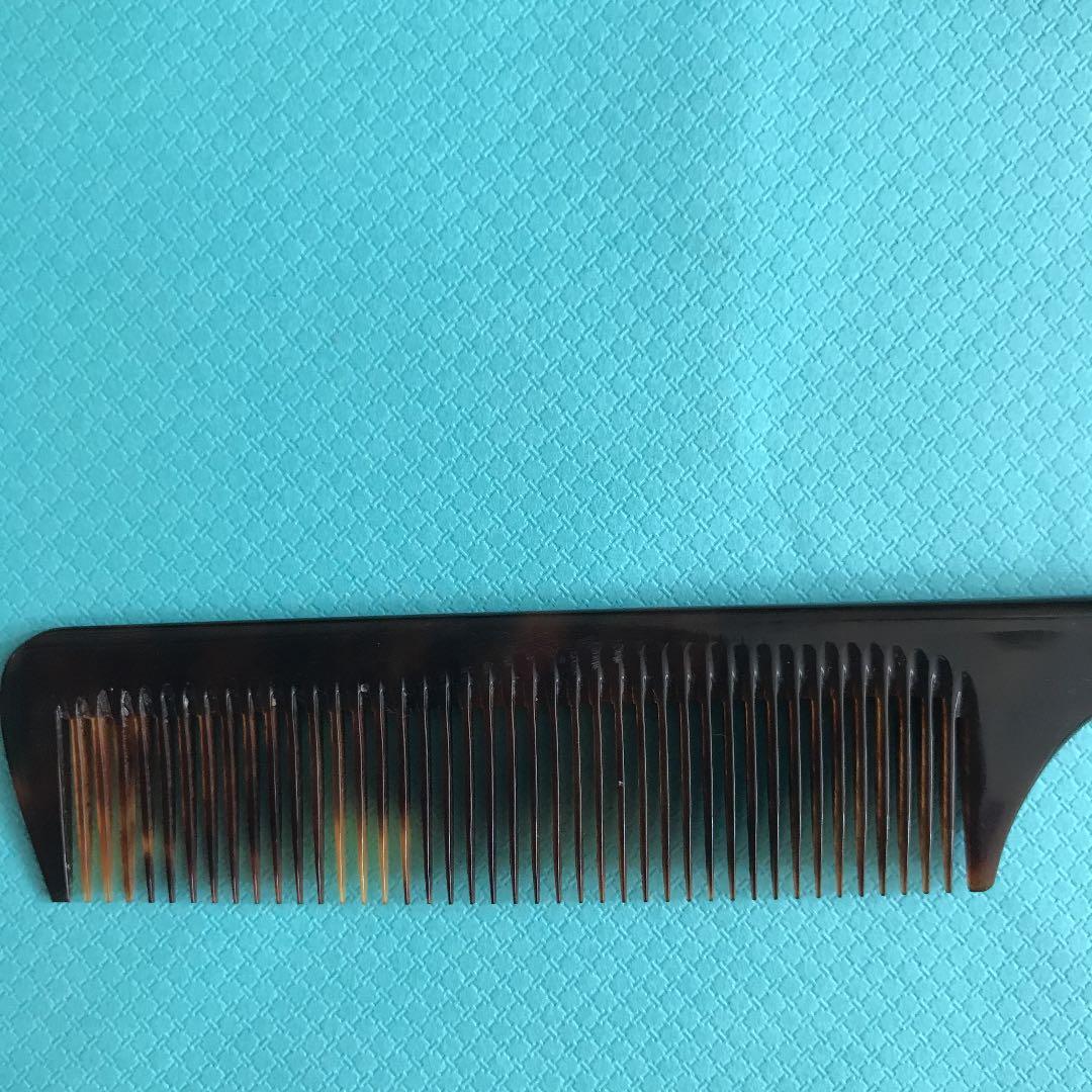 ビンテージ　　本鼈甲　リングコーム　　中古美品