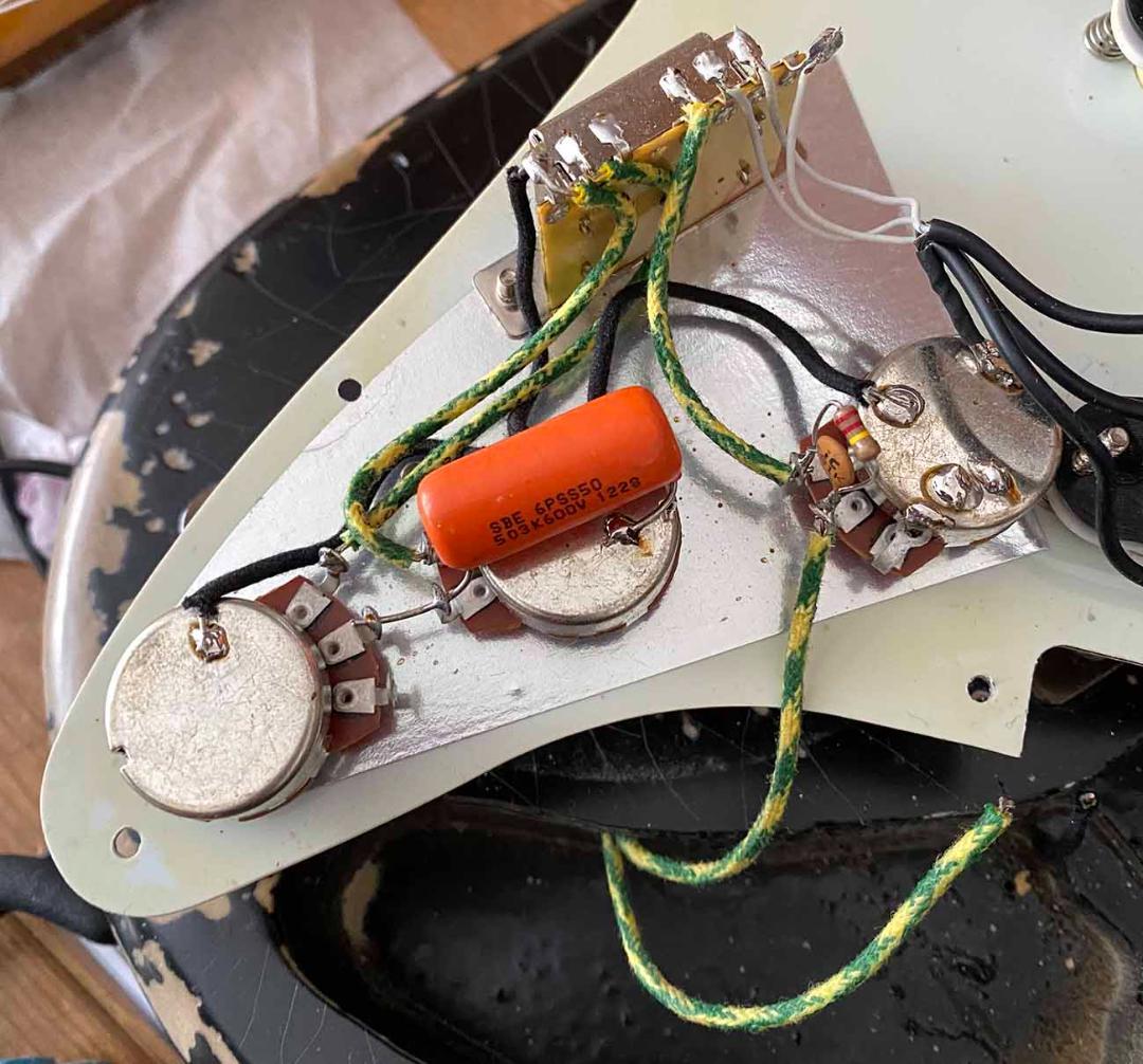 レリック　ストラトキャスター　ギター　ノーブランド