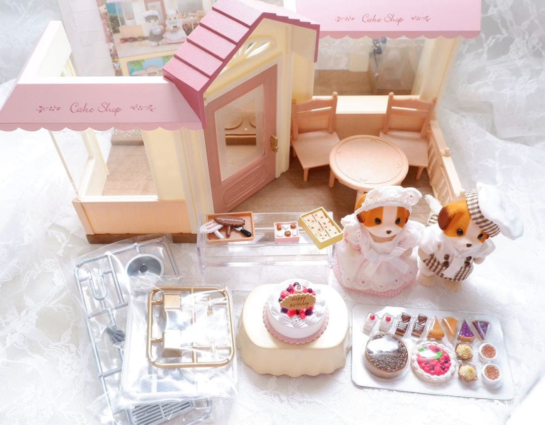 【＊SOR＊】シルバニアファミリー⭐️森のおしゃれなケーキ屋さん⭐️