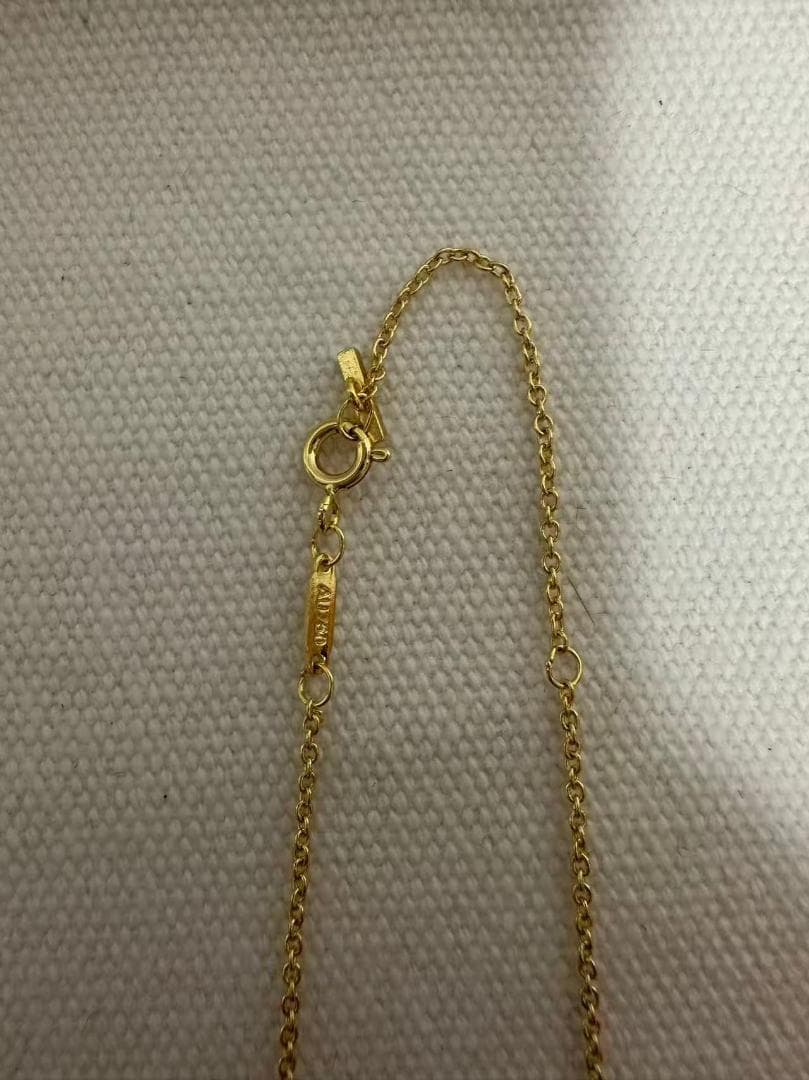 極美品 Tiffany & Co. ゴールドネックレス