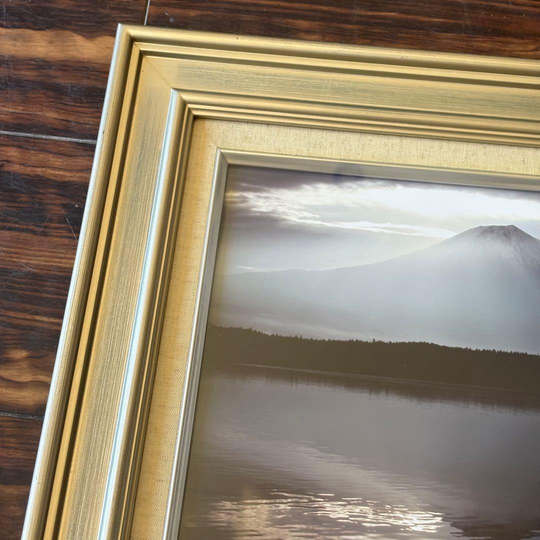 写真「天界からの光」Joshua 額装 富士山 自然 風景 J