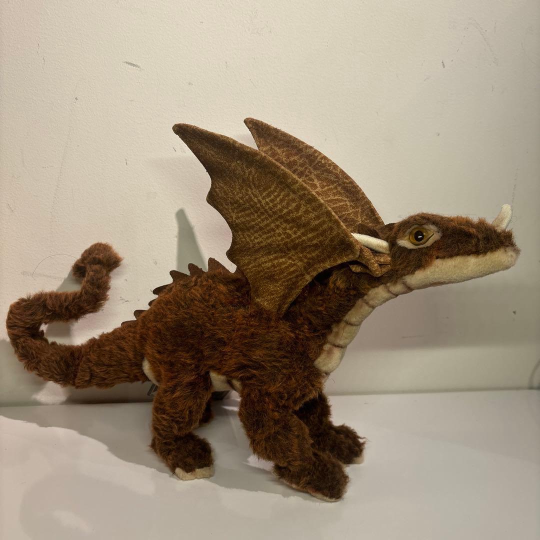 希少！ハンサ　ぬいぐるみ　ブラウンドラゴン