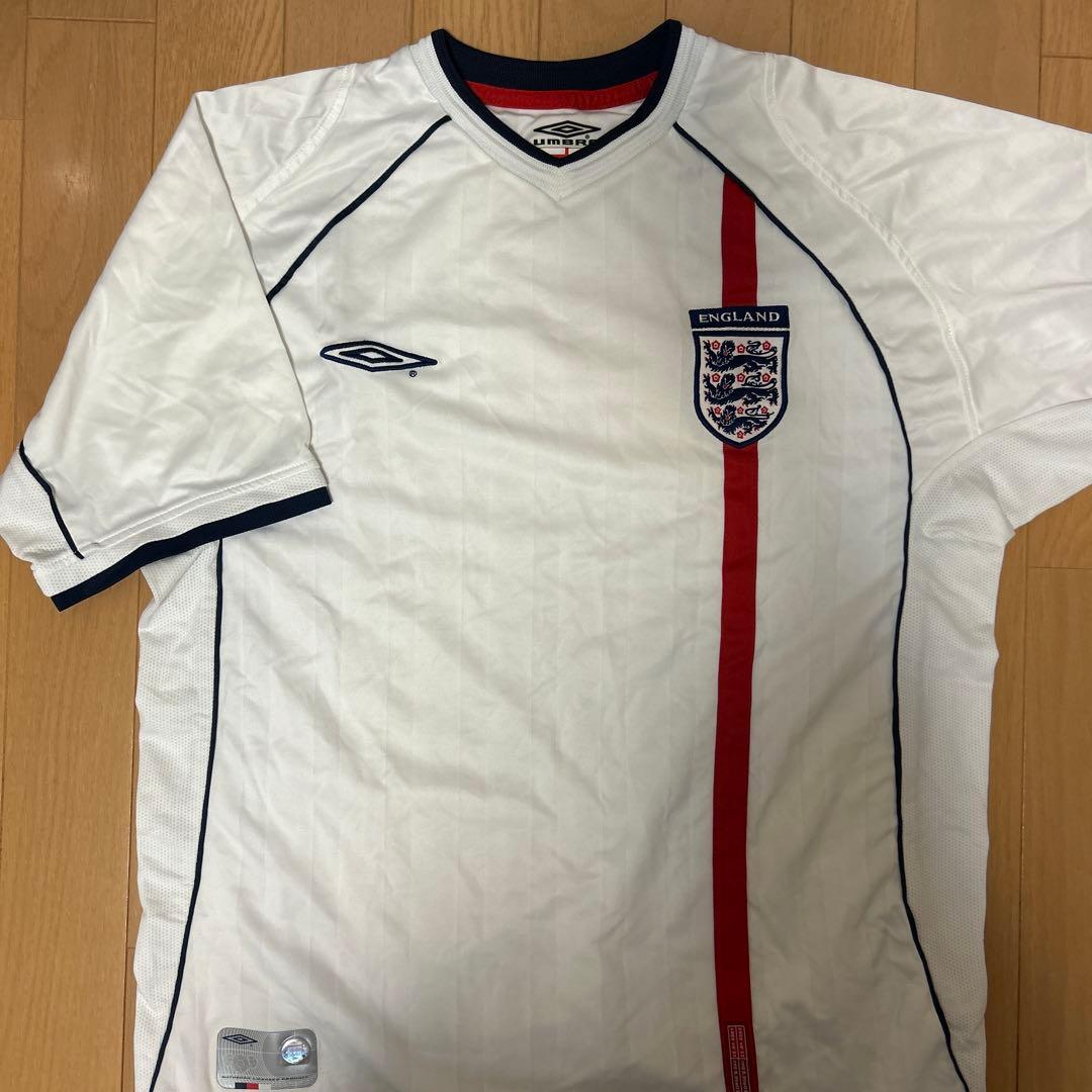 UMBRO イングランド代表 ユニフォーム ゲームシャツ 2001-2003