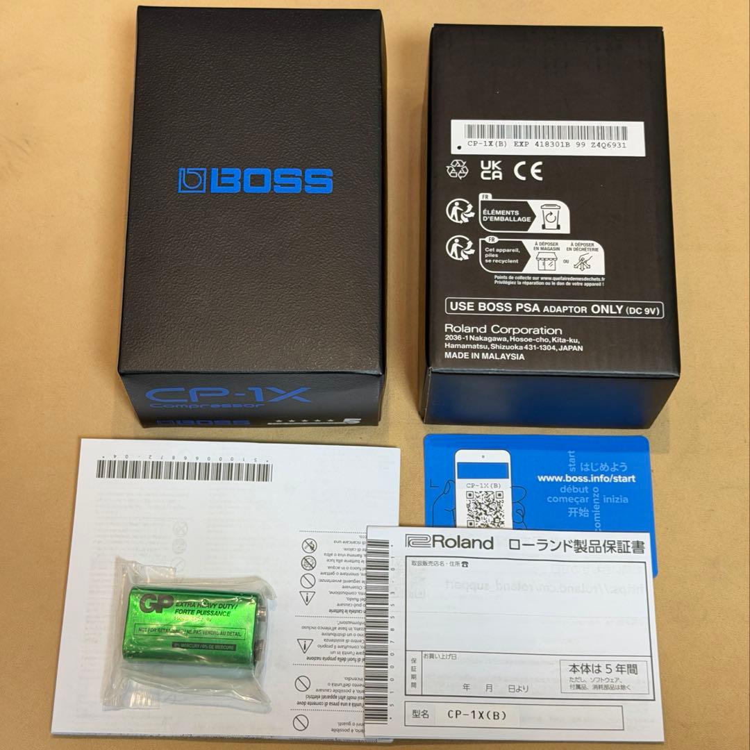 【美品】BOSS CP-1X コンプレッサー エフェクター