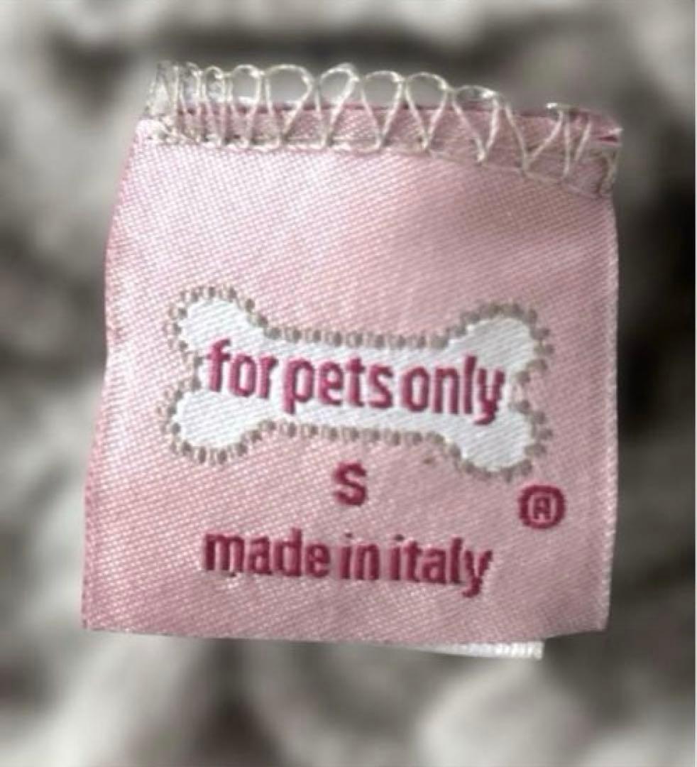 for pets only フォーペッツオンリー トッポミオ　アンゴラロンパース