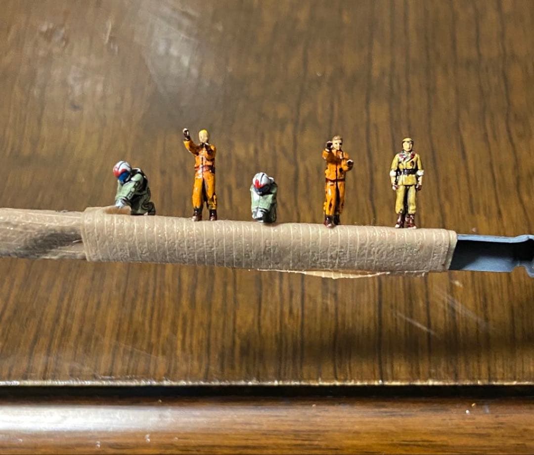 【全塗装】ヒルドルブ 、ドップファイター、サムソントレーラー　3機【完成品】