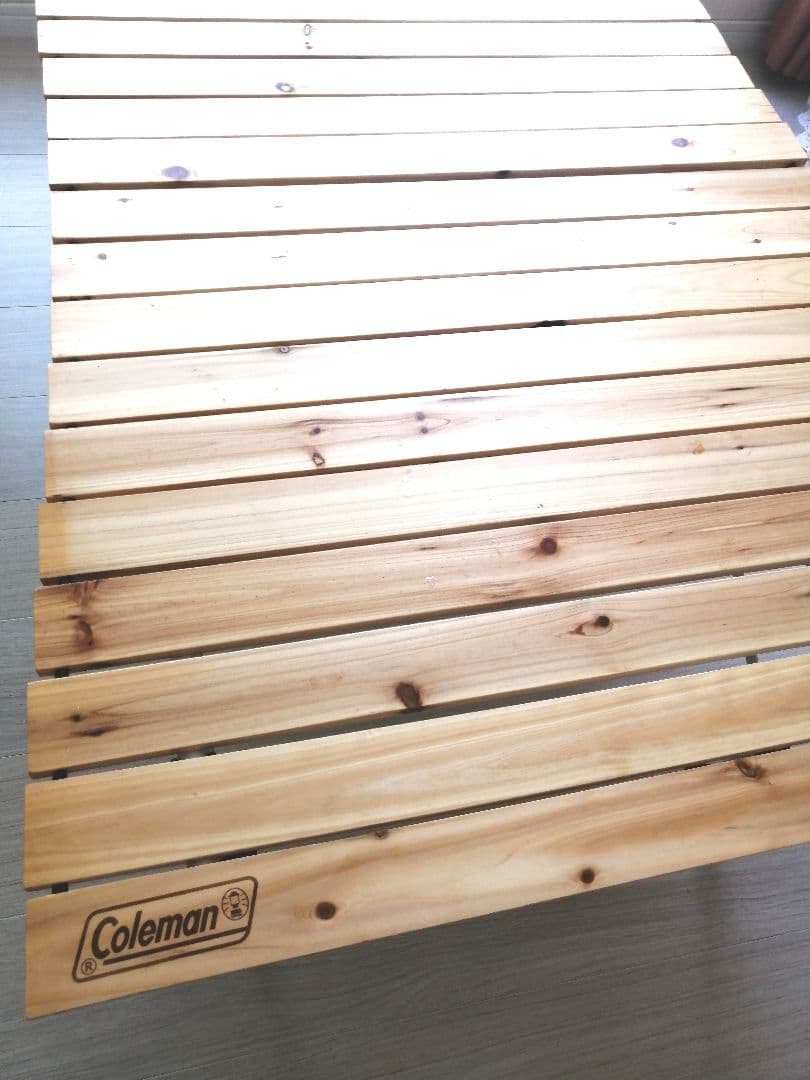 Coleman　コールマン　ナチュラルウッドテーブル