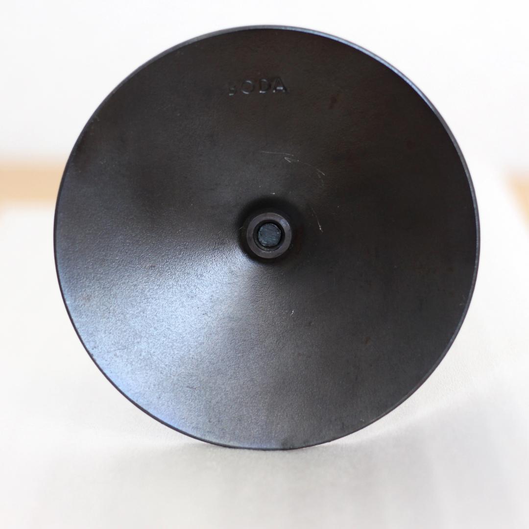 【美品・刻印】エリックホグラン　キャンドルスタンド オニオン型2段　クリア 01