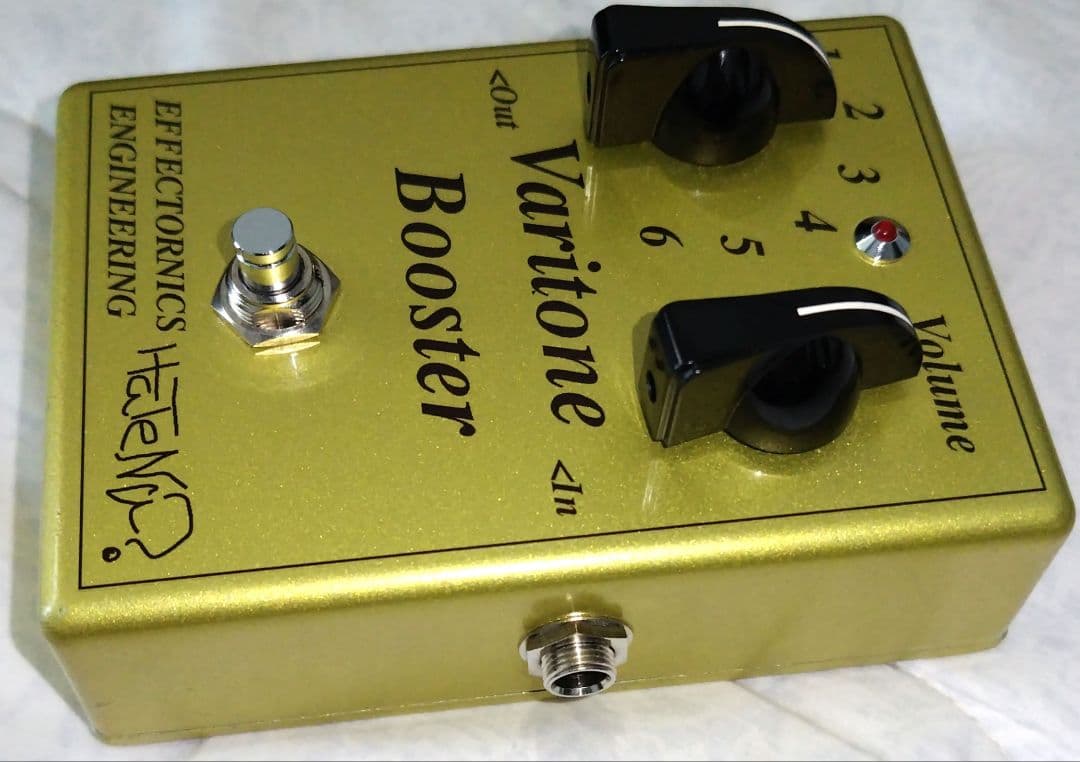 Varitone Booster ギターエフェクター　　（箱鳴りを再現）