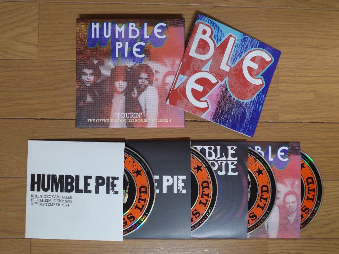 HUMBLE PIE OFFICIAL BOOTLEG BOX Vol.1～4