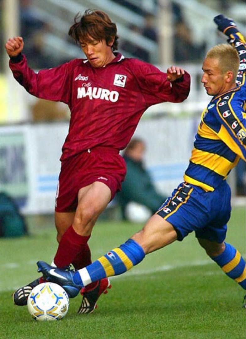 【新品タグ付き】中村俊輔選手 02/03レッジーナ 10番 ユニフォーム