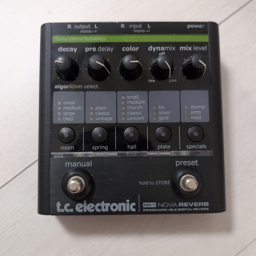 ギター t.c. electronic NR-1 NOVA REVERB