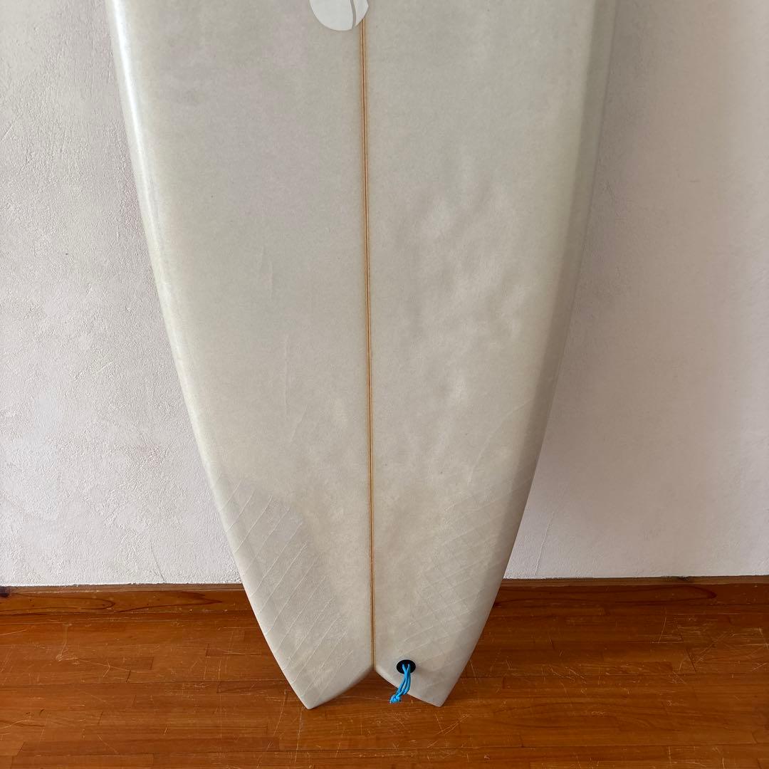 DHD MINI twin2 サーフボード5.3 ミニツイン　フィッシュ グレー