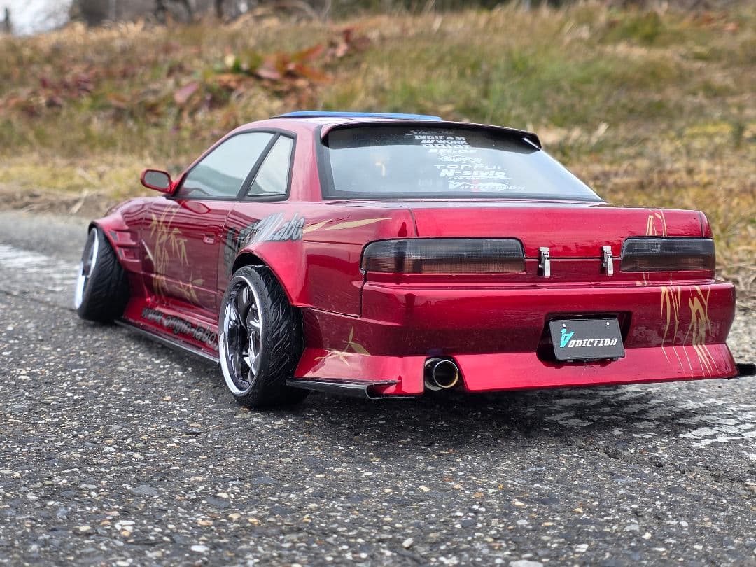 アディクション　オリジンS13 シルビア　制作済みラジコンホディ