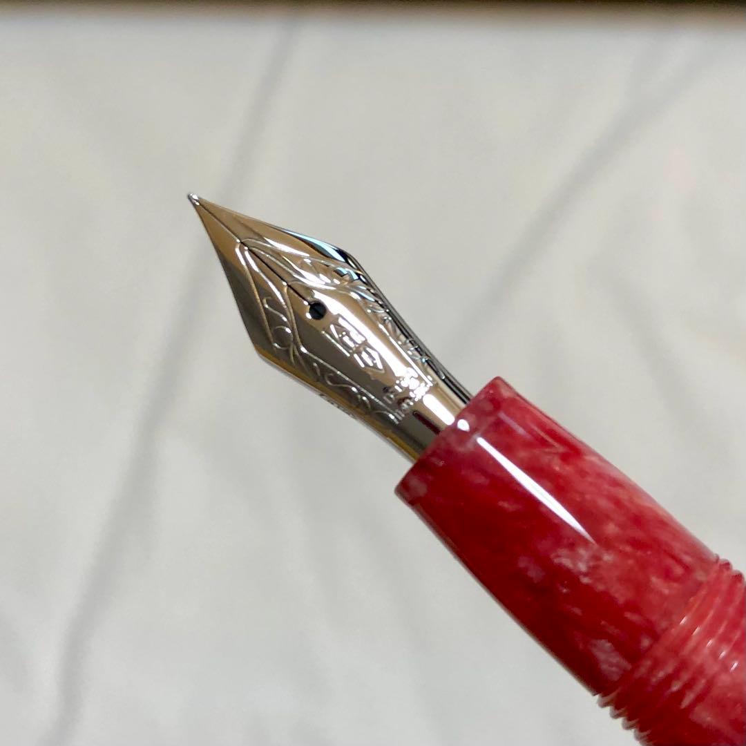 【新品】DELTA デルタ万年筆　ラ・ピアッツェッタ　エージド・ピンク　EF