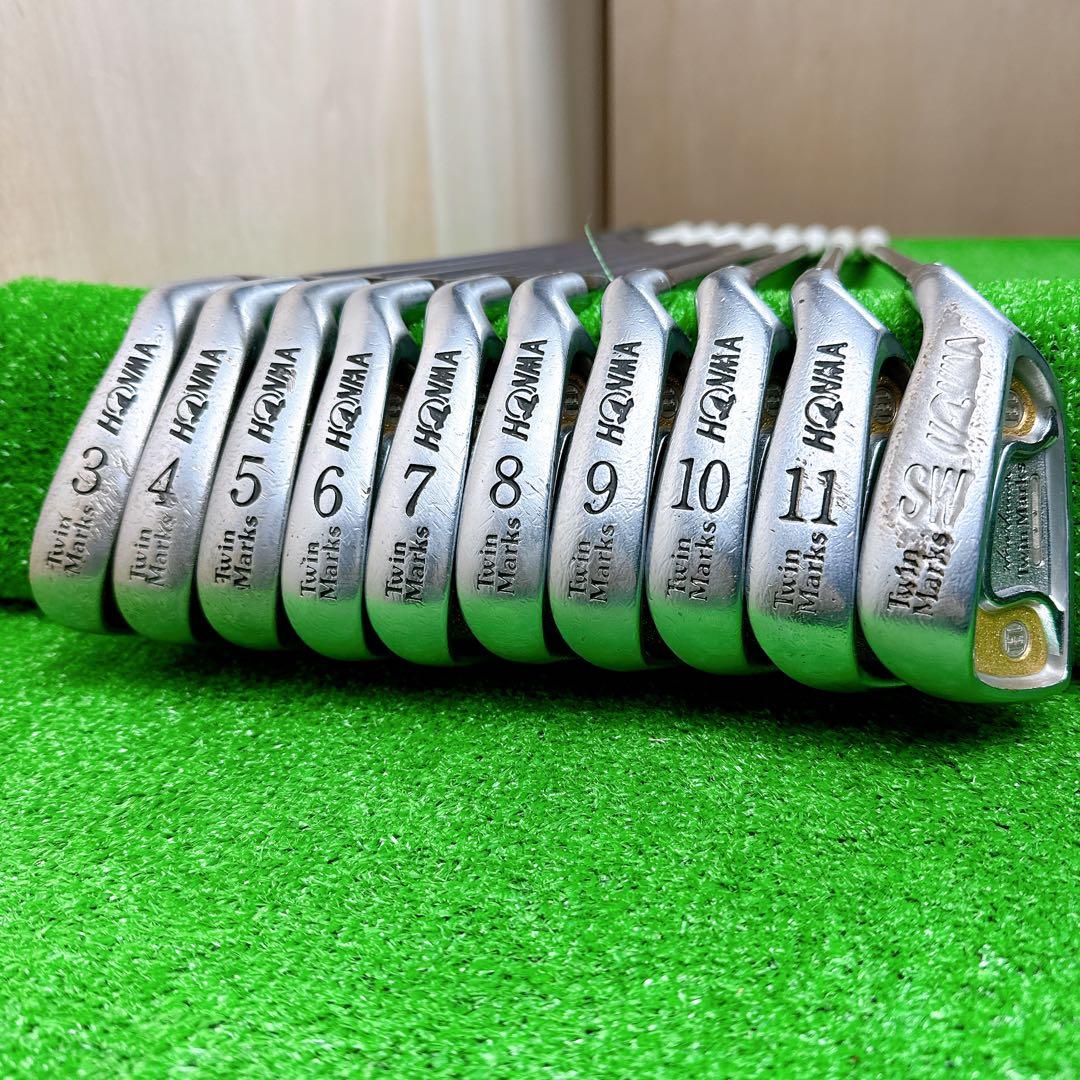 HONMA ホンマ ツインマークス 星2 R 3〜11.SW 10本 アイアン