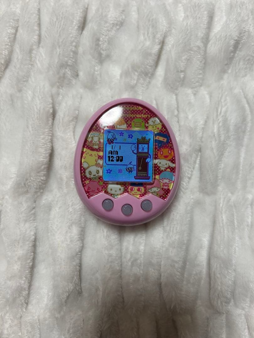 く*く様 【動作確認済】Tamagotchi m!xピンク 付属ストラップ&乾電