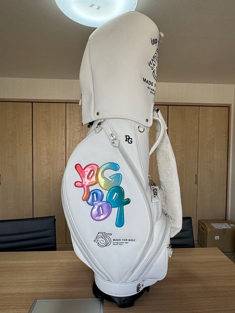 【限定・美品】PEARLY GATES35周年キャディバッグ