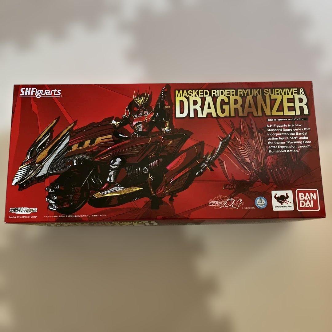 ★18 SHF 仮面ライダー龍騎サバイブ&ドラグランザーセット