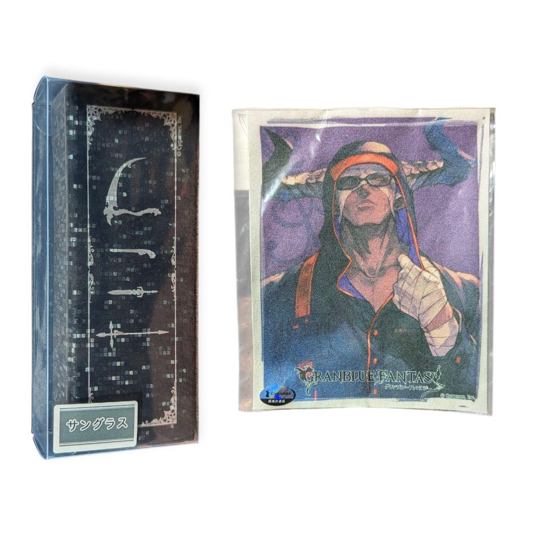 ​【新品・限定品】グラブル バザラガ モデル コラボ眼鏡 執事眼鏡 特典付き