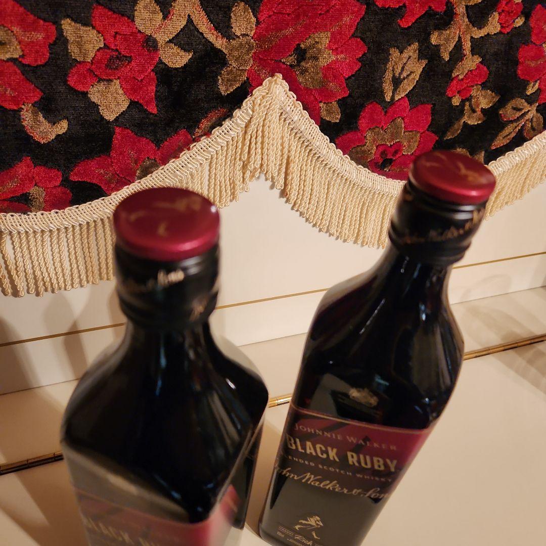 [新](貴重商品) ジョニーウォーカー ブラックルビー 2本