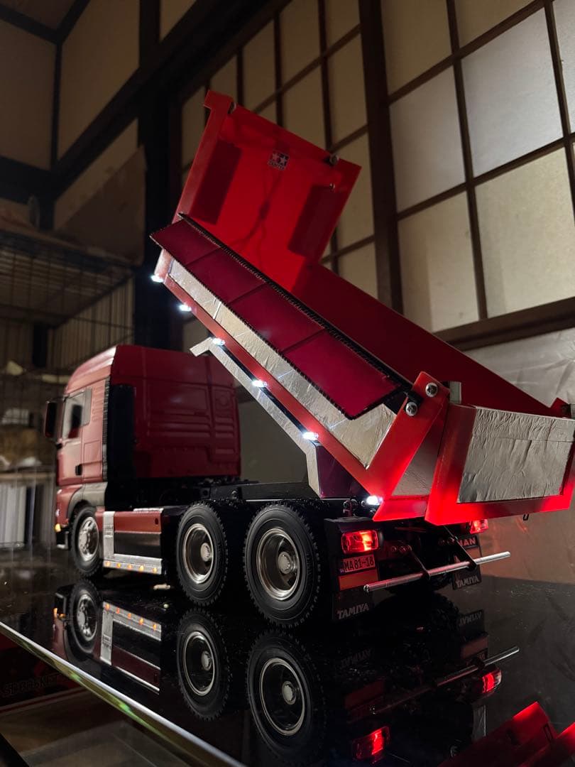 【希少】TAMIYA タミヤ　1/14 Man TGX ダンプ仕様