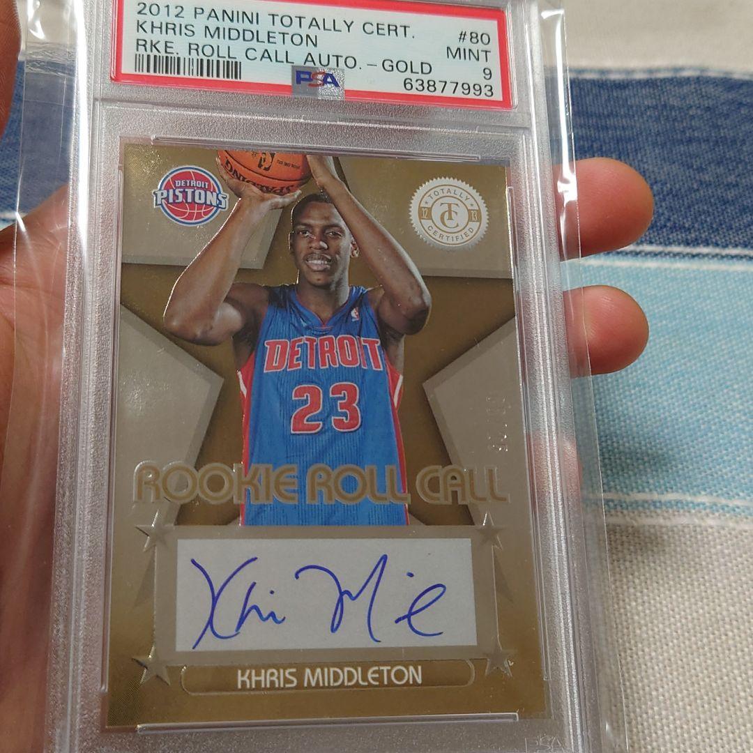 その他 Khris Middleton rc auto panini