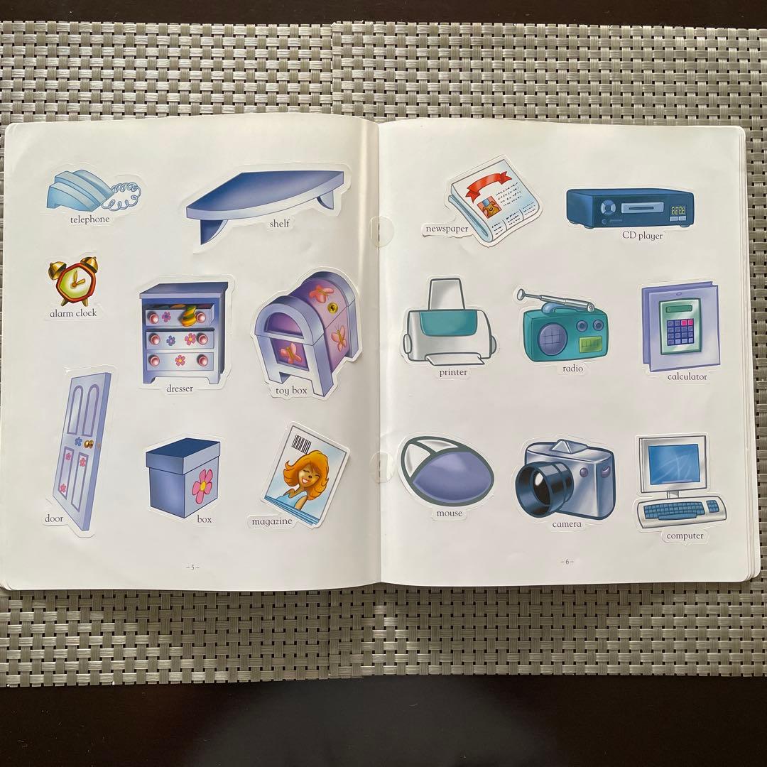 My Big Book of Words & ステッカーブック