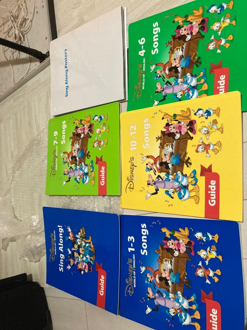 お得！ワールドオブイングリッシュシングアローン一式　トークアローンセットDVD