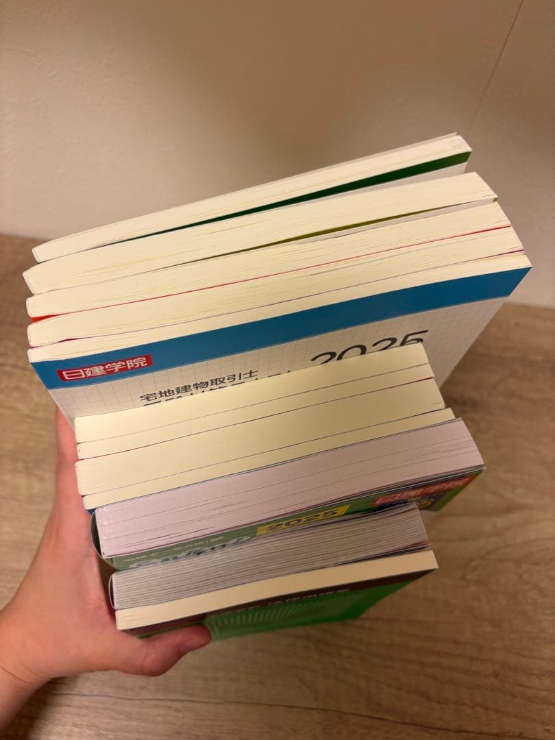 宅建士試験対策本 2025年版 セット　日建学院