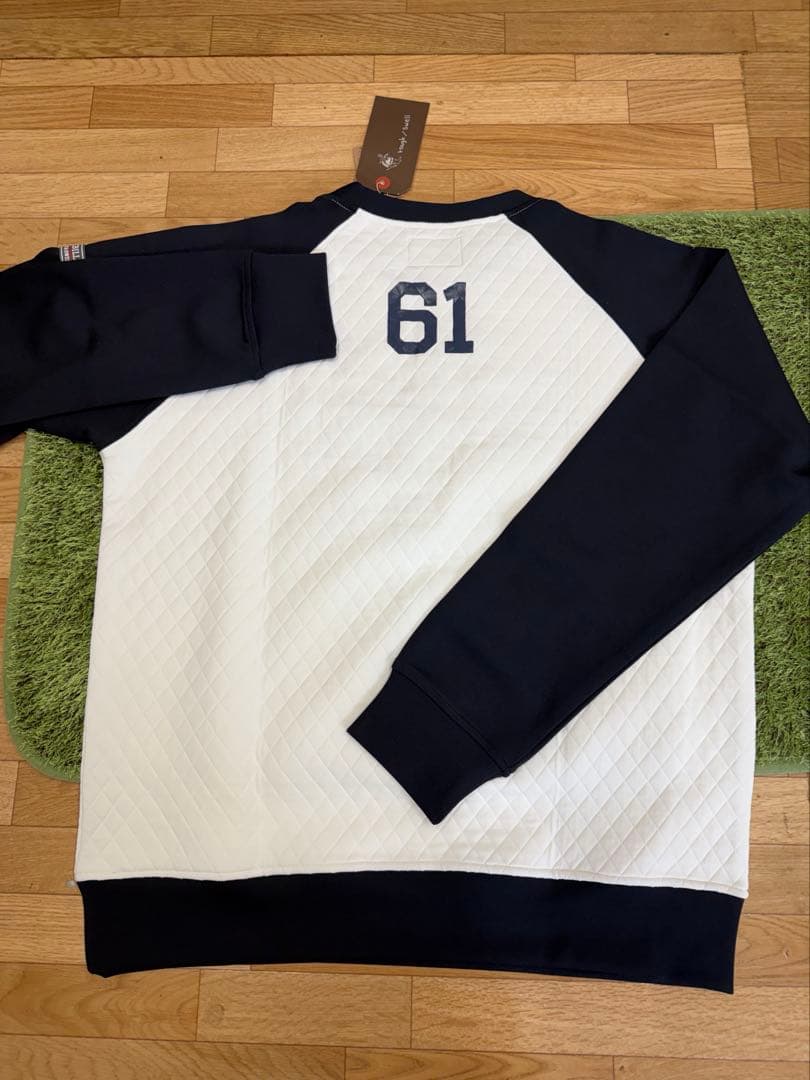 新品正規品【ROUGH&SWELL/M】VARSITY SWEAT スウェット