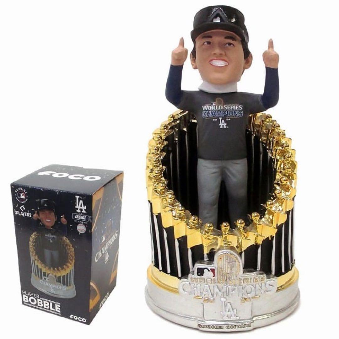 大谷翔平　ワールドシリーズチャンピオン　ボブルヘッド