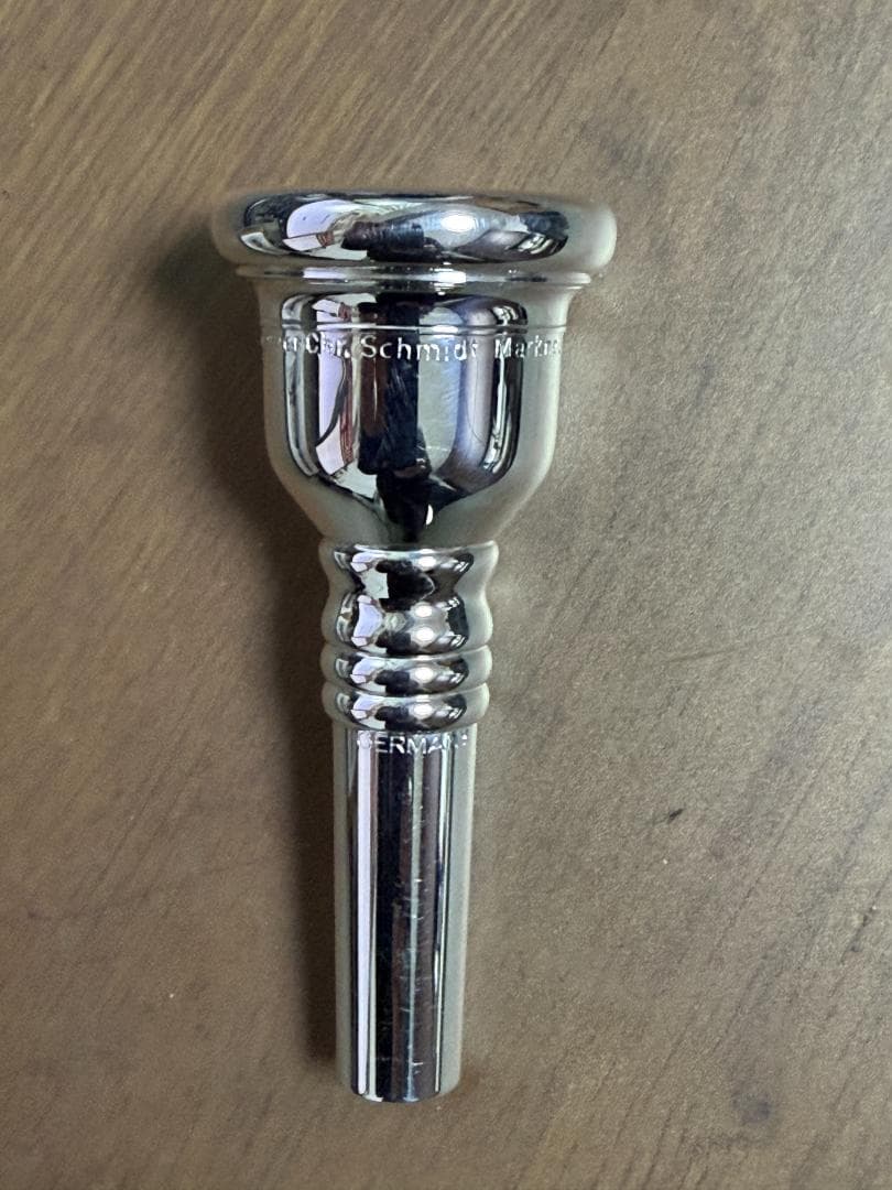 SCHMIDT バンブーラモデル　バストロンボーンマウスピース 5W　太管