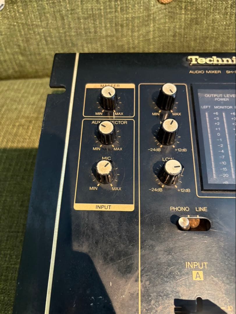 technics sh-1200 DJミキサー　テクニクス 動作確認済み