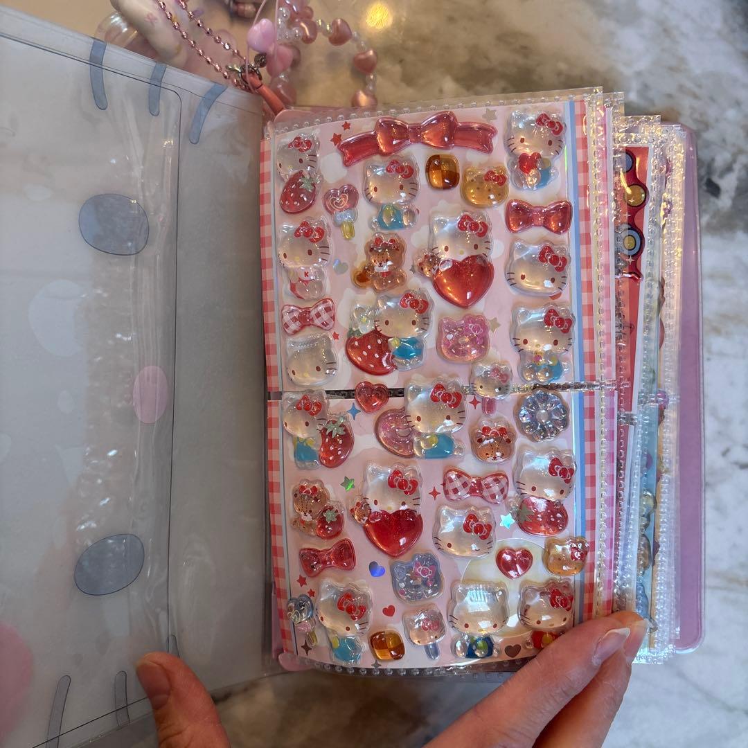 シール帳　完成品