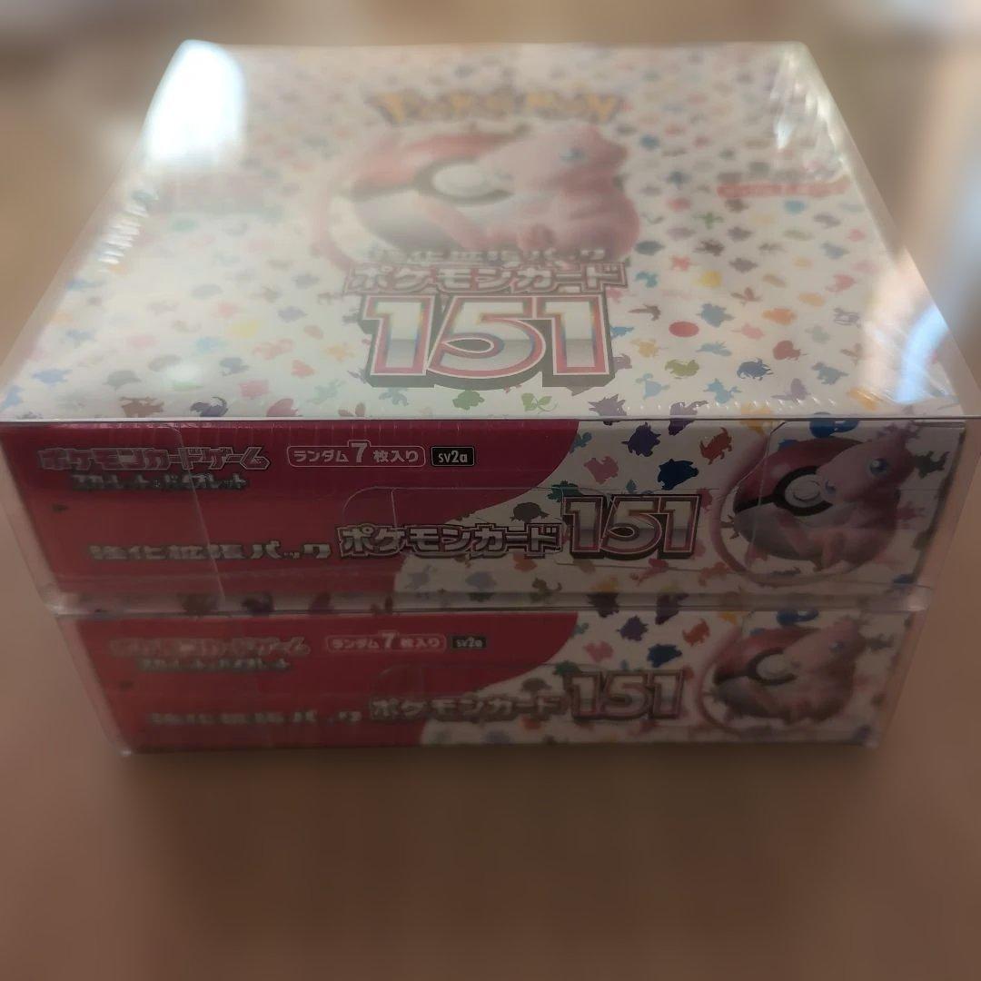 ポケモンカード 151 BOX シュリンク付き