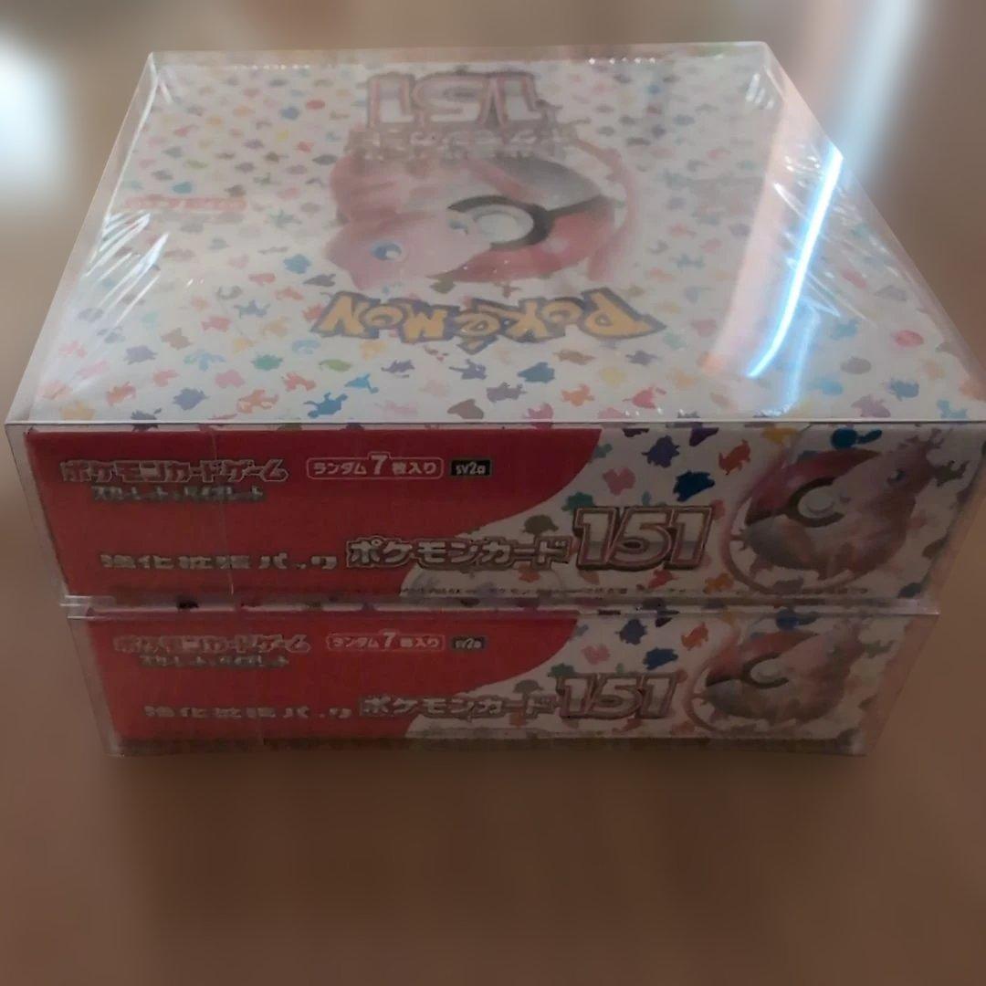 ポケモンカード 151 BOX シュリンク付き