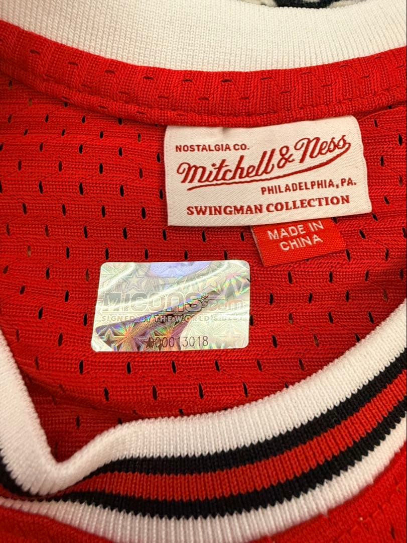 マイケル・ジョーダン 直筆サインシカゴ・ブルズ NBAユニフォーム