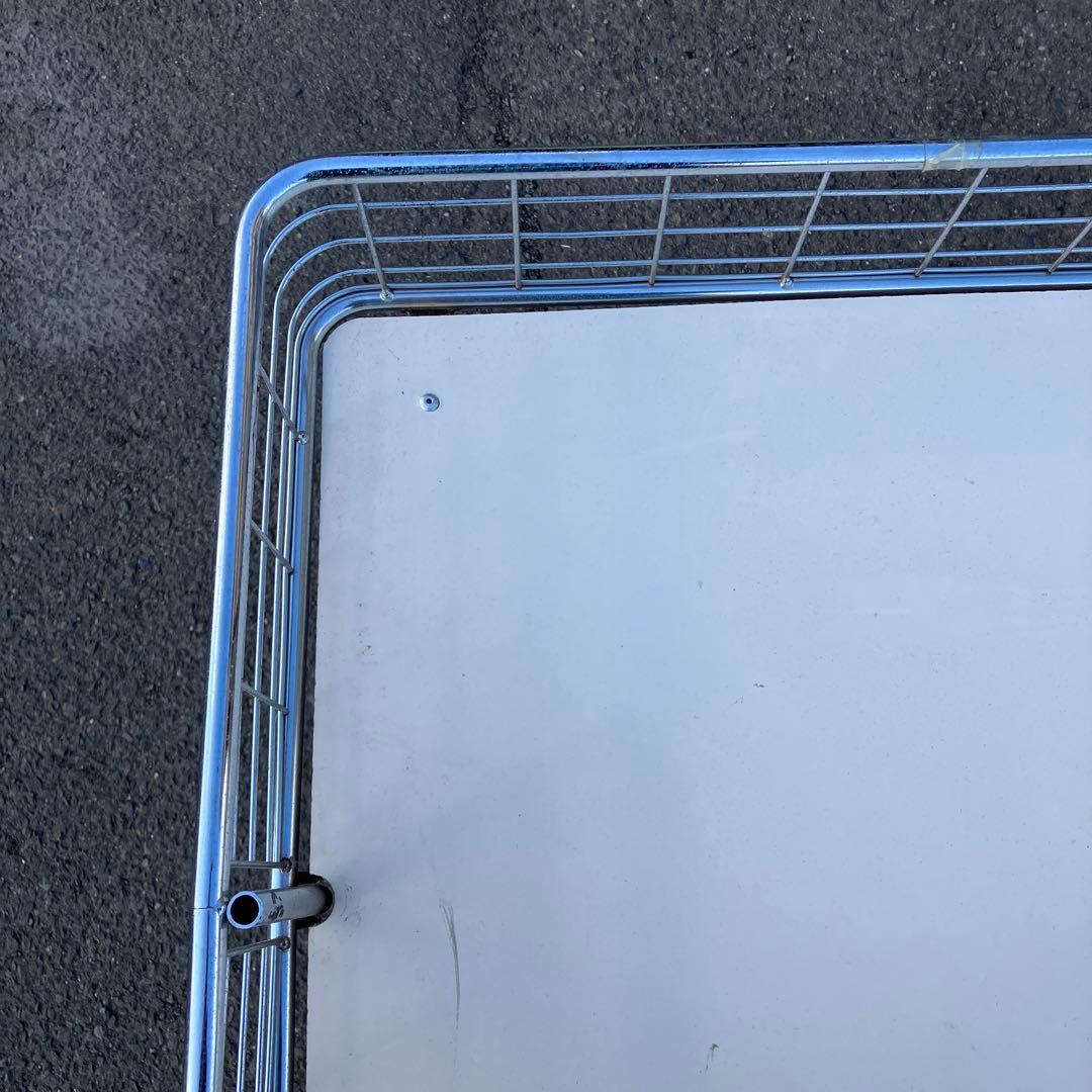 B-1 折りたたみ式 キャスター付き ワゴン 店舗什器 サービスカート レトロ