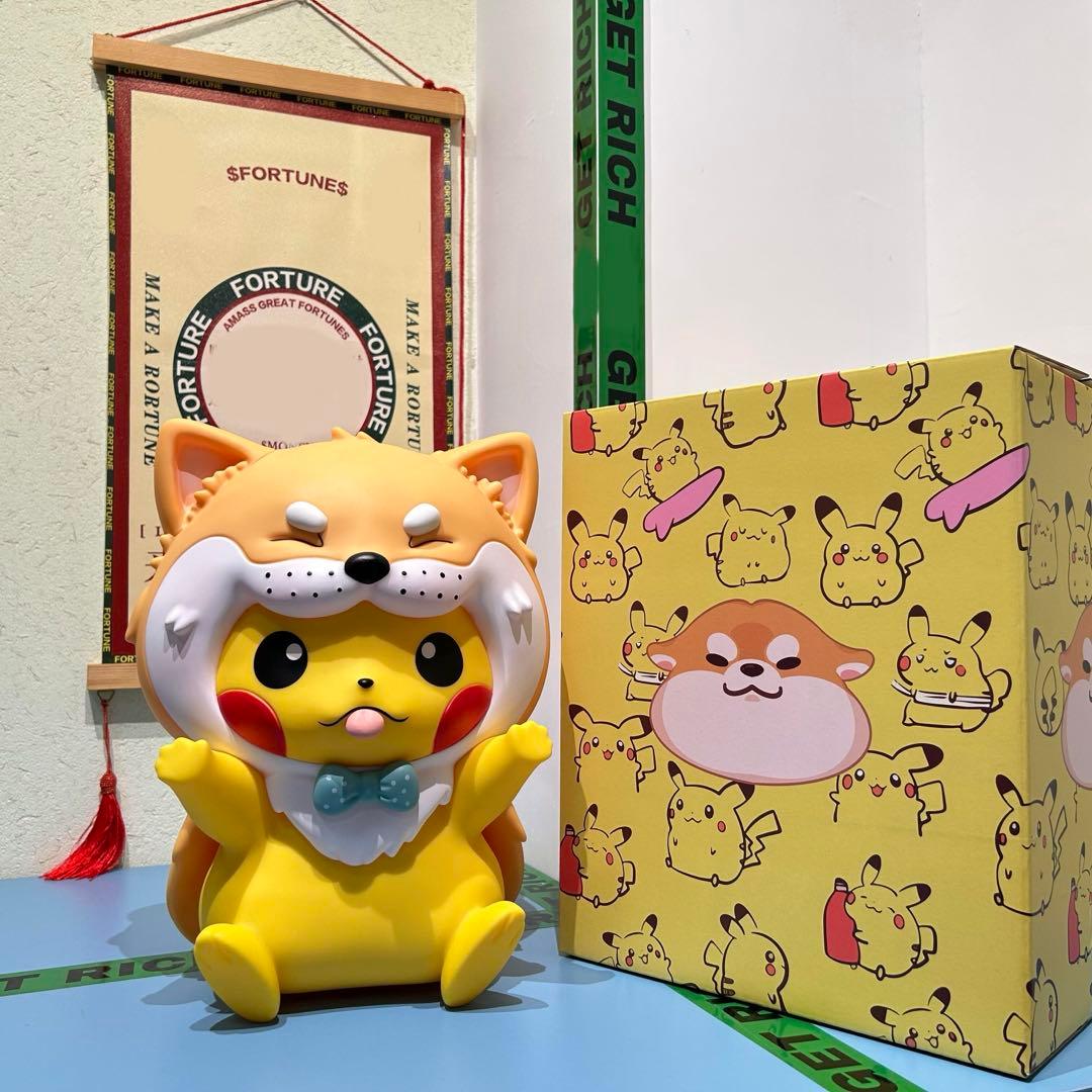 犬耳ピカチュウ フィギュア 約32cm