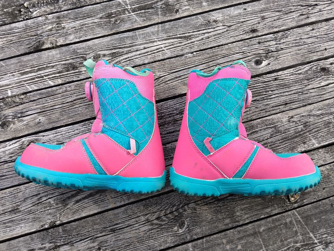 子供用 スノーボード3点セット nature 100 ビン バートンブーツ 21