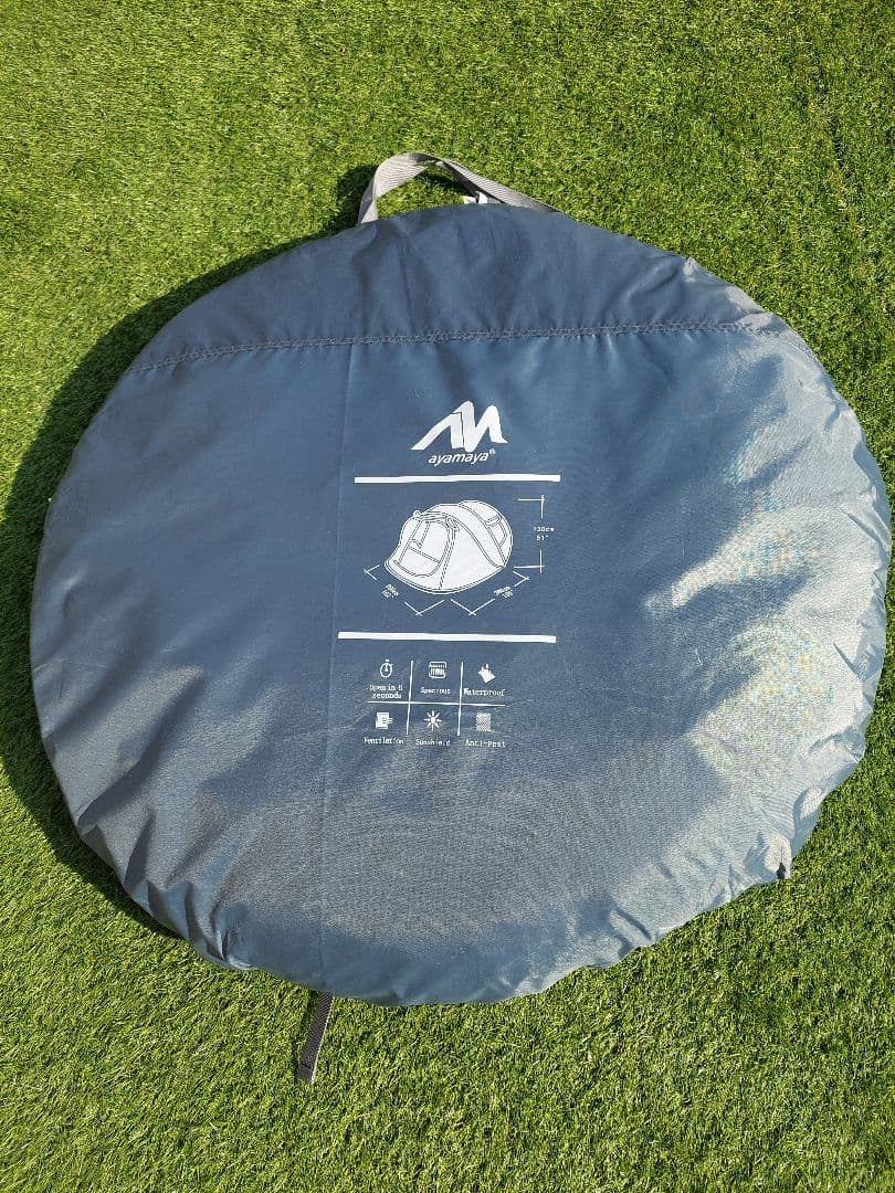 ayamayaポップアップテント