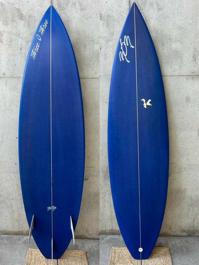 新品303サーフボード 6'1\" 千葉公平シェイプ トライフィン