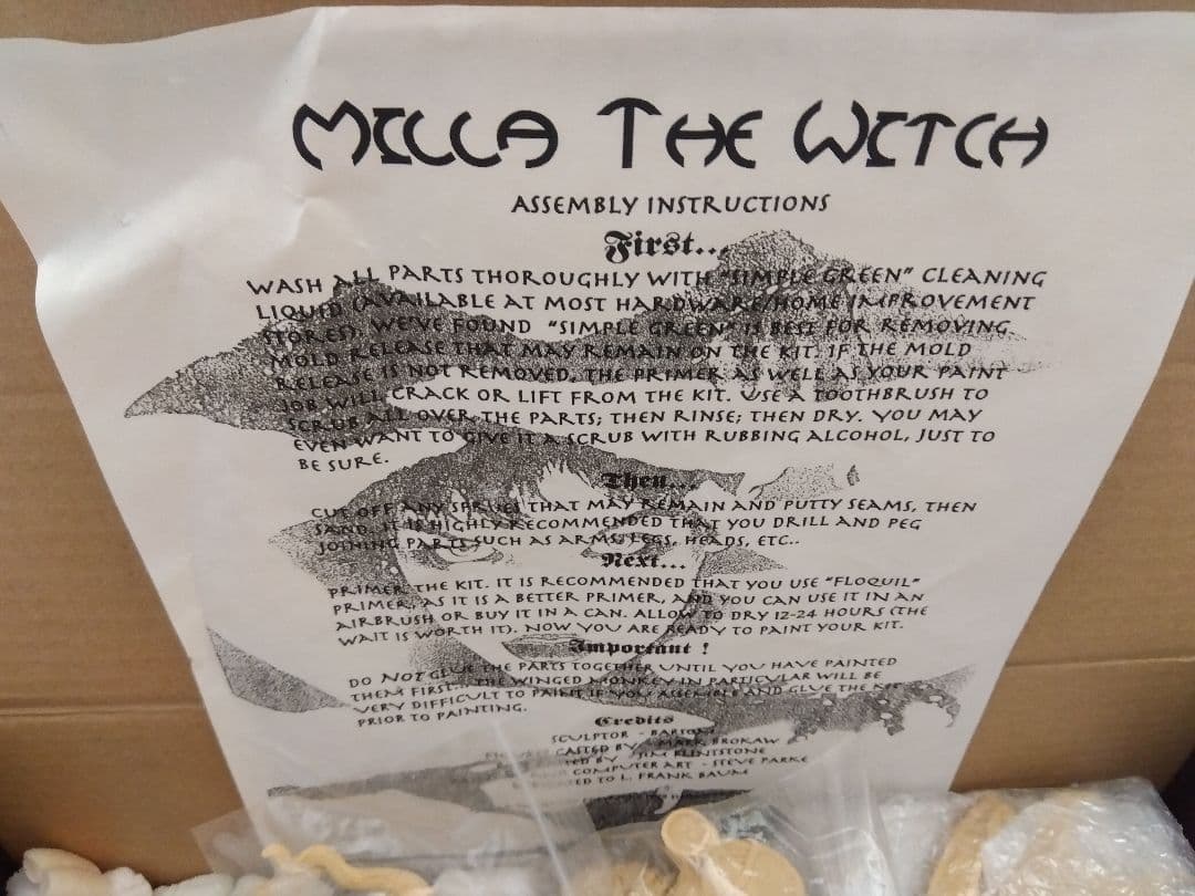 ●ミラザウィッチ ホラーゲーム ガレージキット レジンキット オズの魔法使い