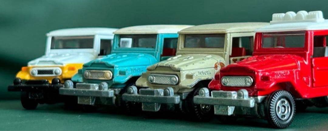 トミカ トヨタ ランドクルーザー FJ40V TAM特注など 4台セット