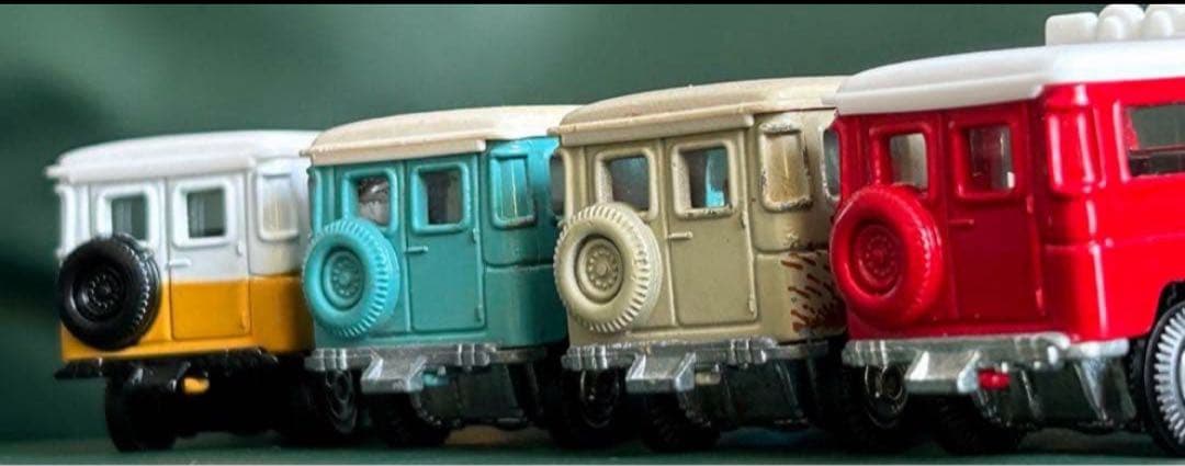 トミカ トヨタ ランドクルーザー FJ40V TAM特注など 4台セット