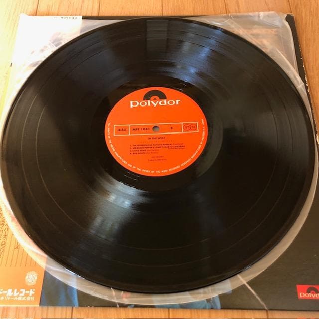 ジミ・ヘンドリックス LP イン・ザ・ウェスト 帯付 ライブ盤 d719y77