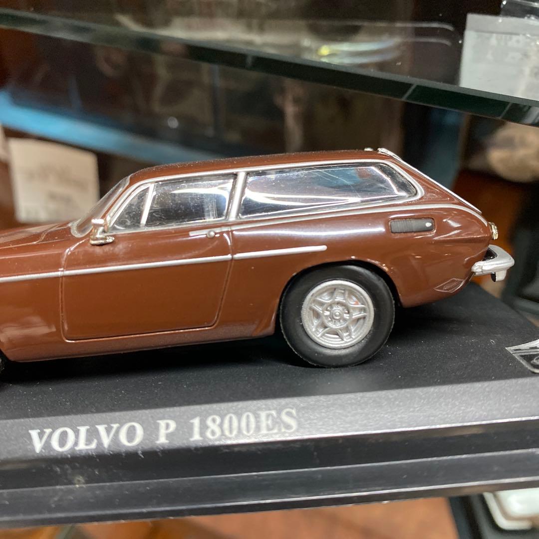 世界の名車コレクション　VOLVO P 1800ES 茶　ミニカー　デルプラド