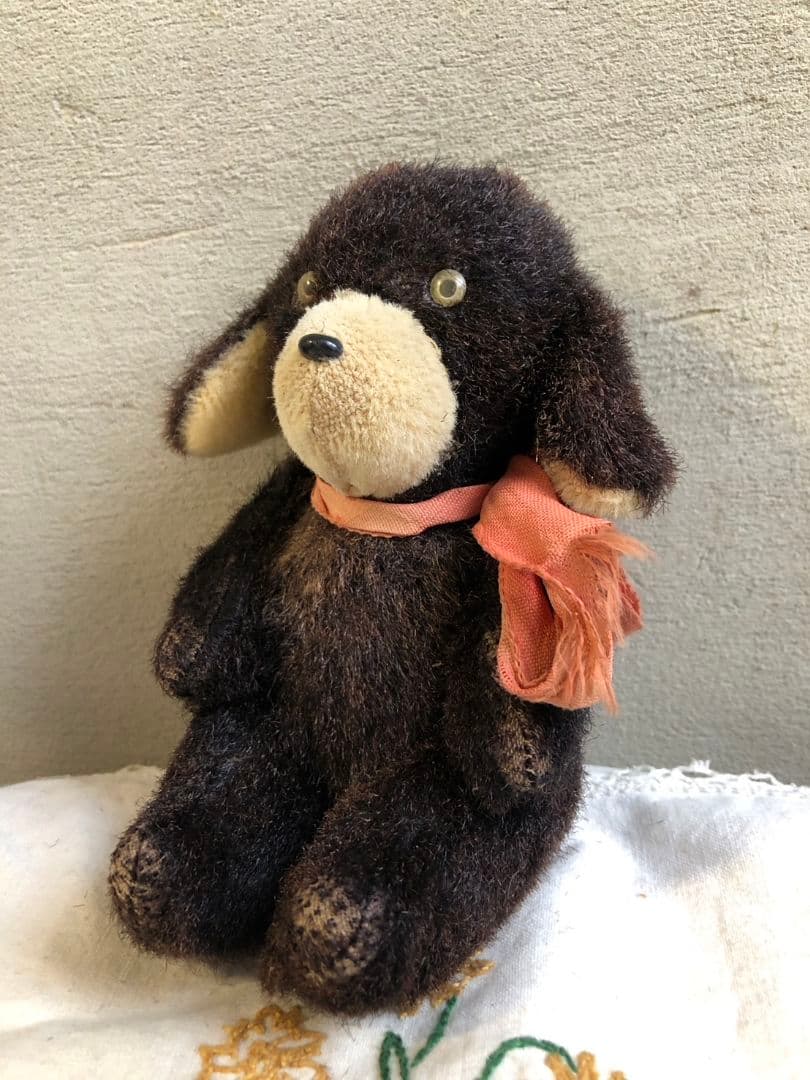 アンティーク ドイツ製 スタンディングわんこ テディ