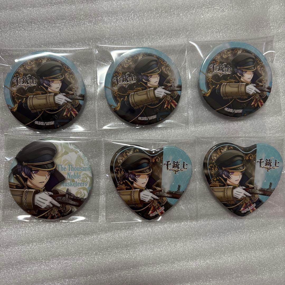 千銃士 スナイダー 缶バッジ セット
